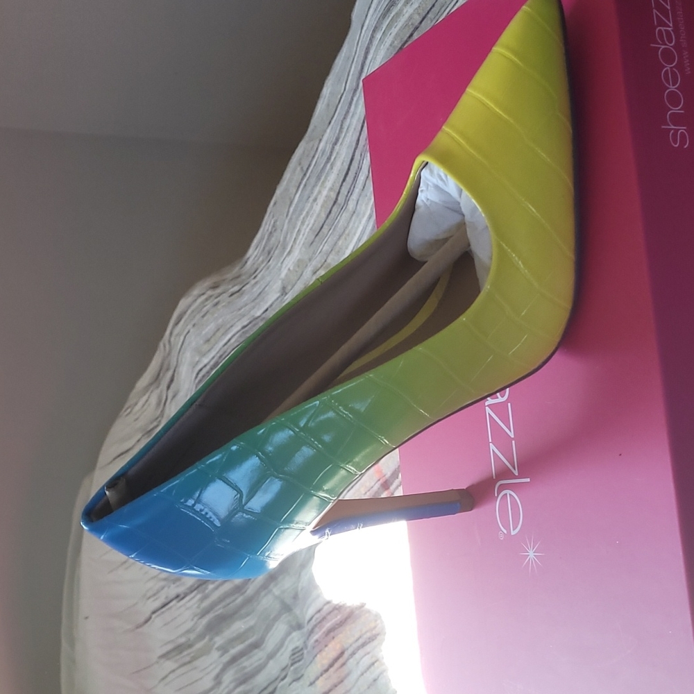 Multi color pumps -shoedazzle